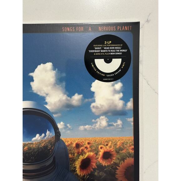Tears For Fears Songs for a Nervous planet Cream colored Vinyl & Signed print - Picture 8 of 12